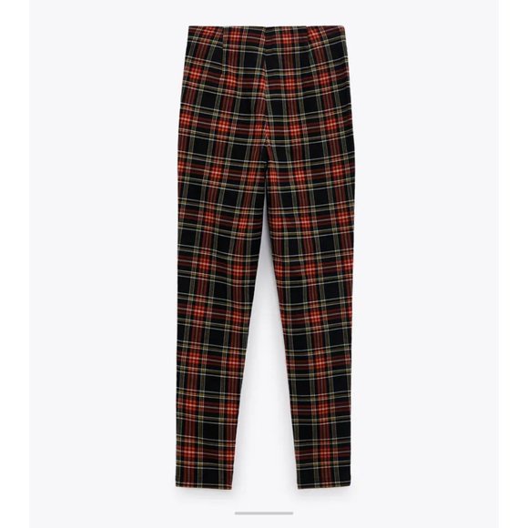 Zara Plaid Leggings - Picture 5 of 7